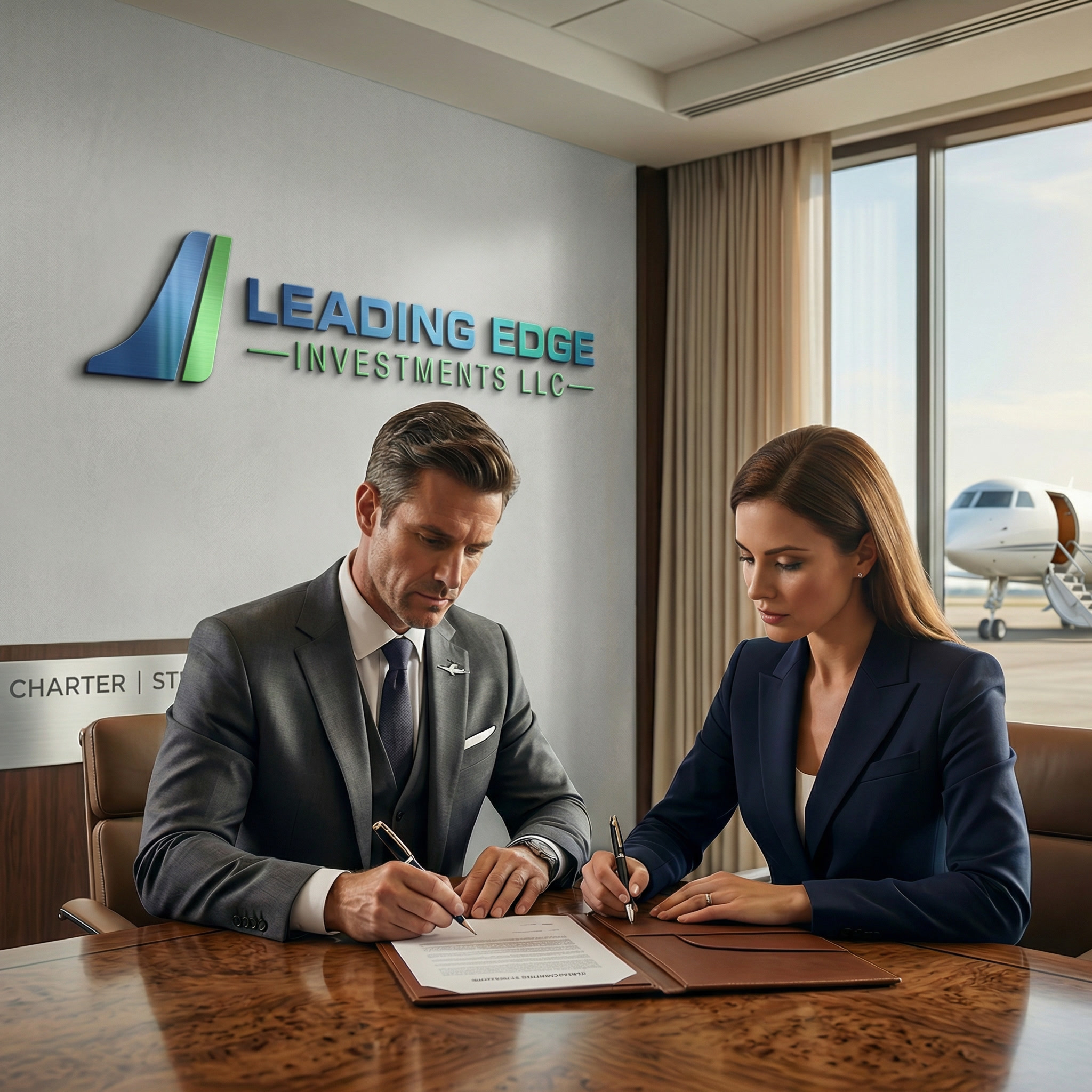 Leading Edge Private Plane Charter 46