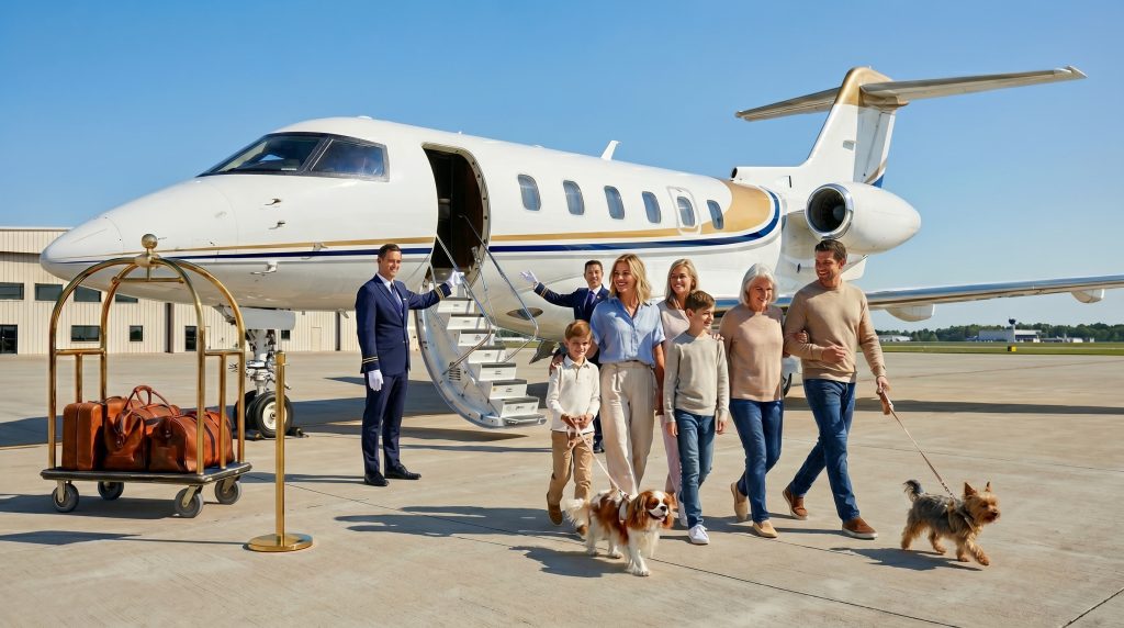 Private jets for pets