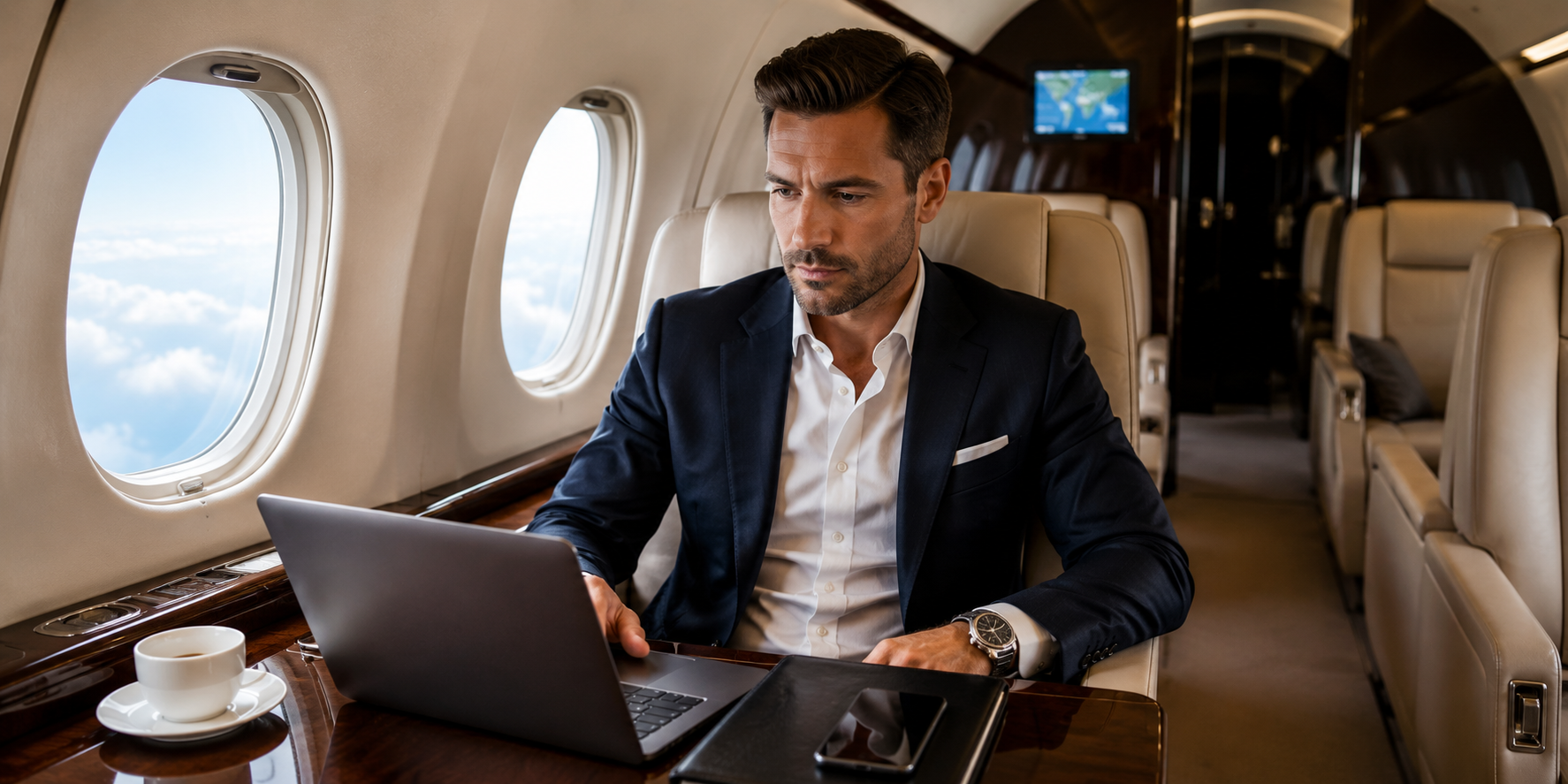 Private Jet vs First Class