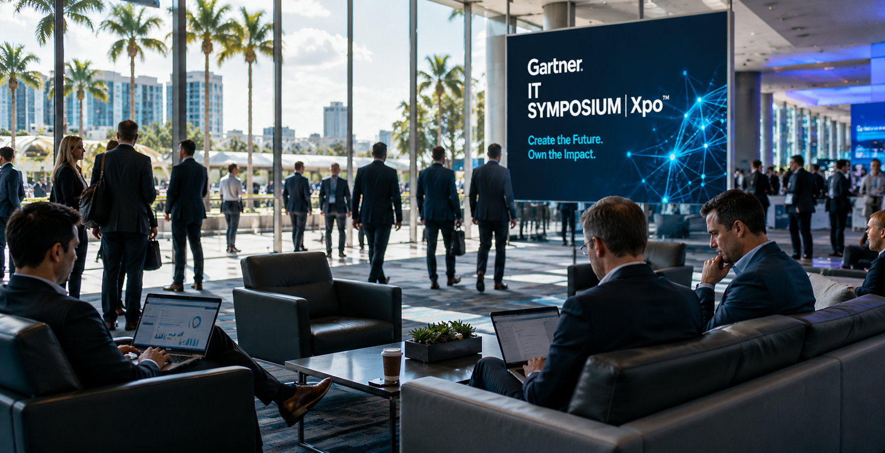 Flying to Orlando for Gartner IT Symposium