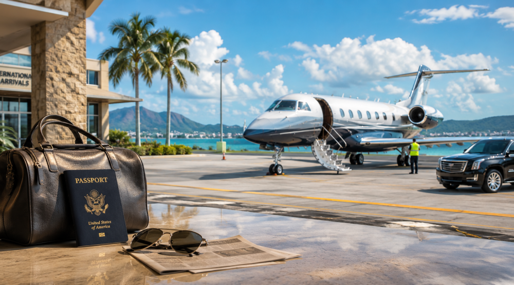 Fly International on a Private Charter