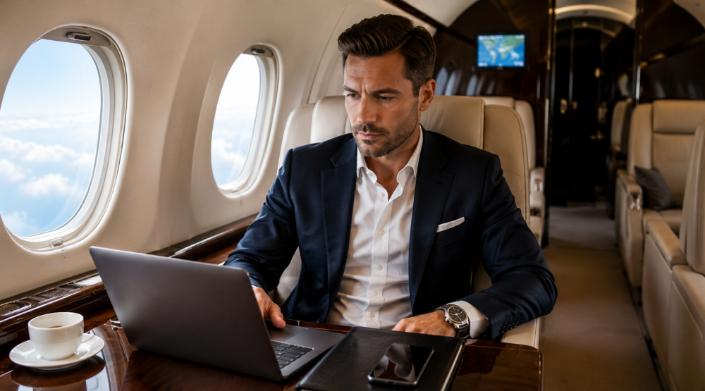 Private Jet vs First Class